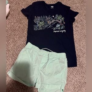 Old navy shorts set